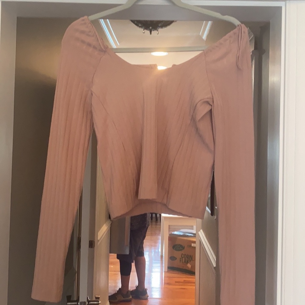 Free people off the shoulder blouse